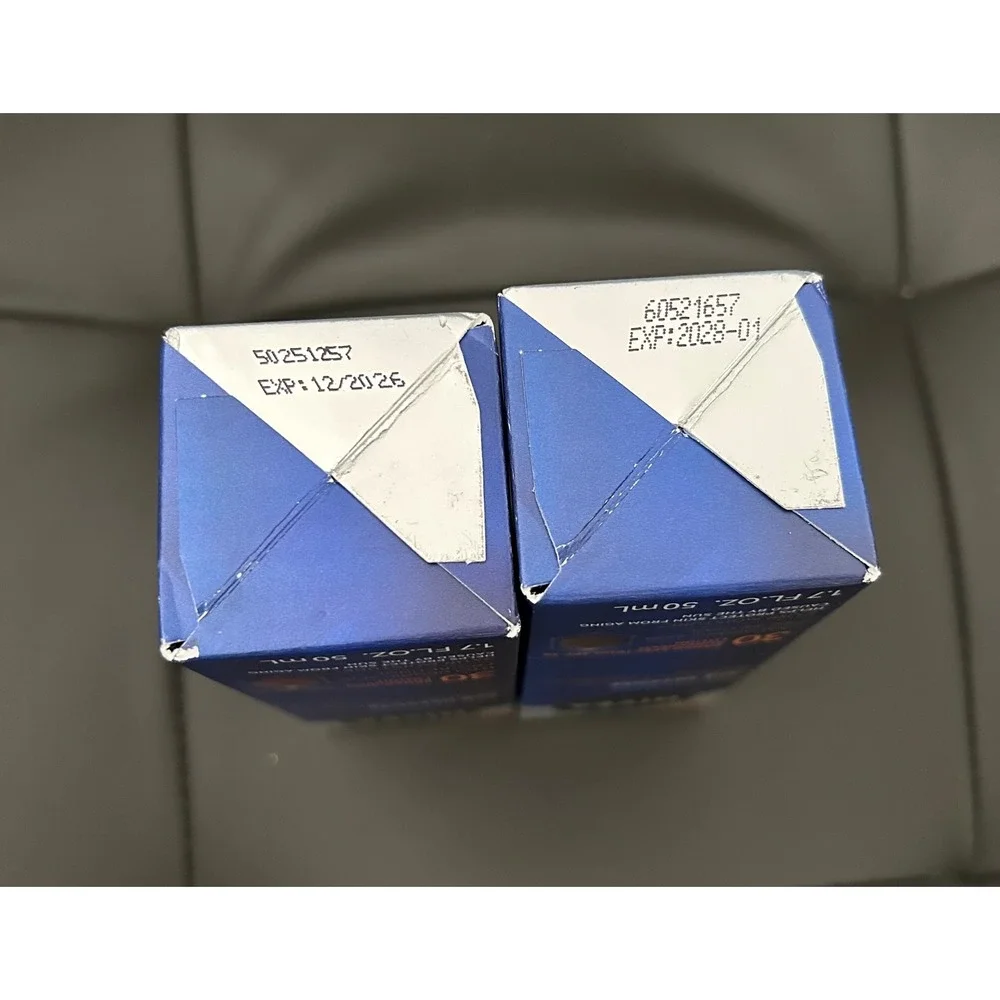 Nivea Men Age Defense Daily Face Moisturizer SPF 30 Hyaluronic Acid 1.7oz 2 Pack